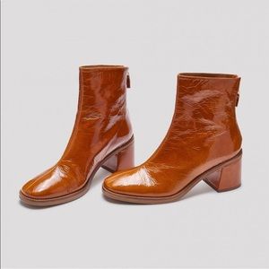 Miista Brown Ankle Boots